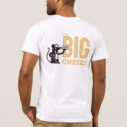 T-shirt Bella Canvas - Le Big Cheeze (Dos)