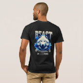 T-shirt Bella Canvas Tri-mixend (Dos entier)