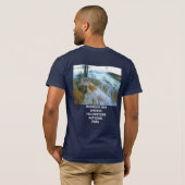 T-shirt Bella-Canvas Unique Mammoth Hot Springs ! (Dos entier)