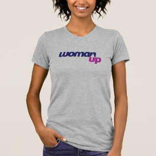 T-shirt Bella Canvas WomanUp en gris Heather