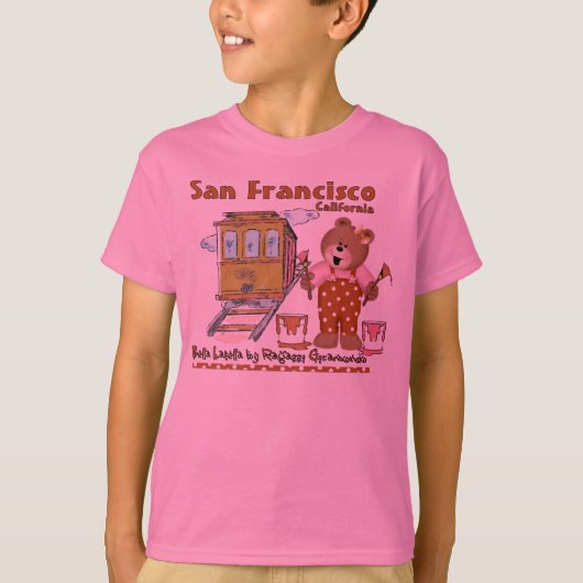 T-shirt Bella San Francisco Etats-Unis (Devant)