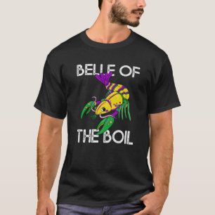 T-shirt Belle Amusante De L'Ébullition Fruits De Mer Crawf