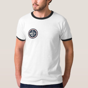 T-shirt Belle Ancre nautique Vintage avec boussole