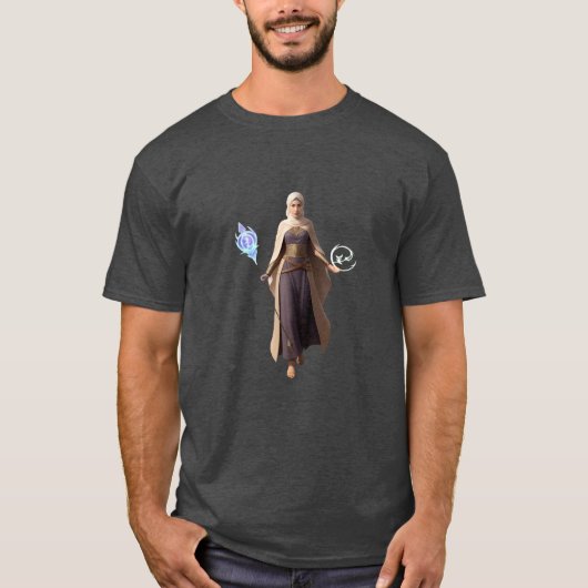 T-shirt Belle Anime Arabe Mage (Devant)