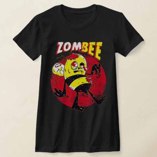 T-shirt Belle apiculture Zombie abeille à miel Zombee apic (Poser)