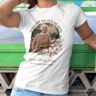 T-shirt Belle Arche Florale Photo Pour Toujours Dans Nos C