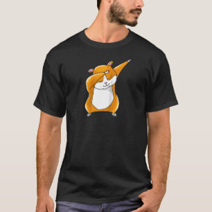 T-shirt Belle Bande Dabbing Hamster Funny Célèbre Pose Dan