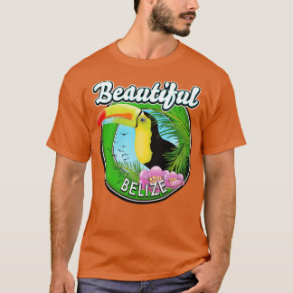 T-shirt Belle bélizienne rétro toucan