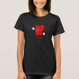 T-shirt Belle boîte à emporter heureuse