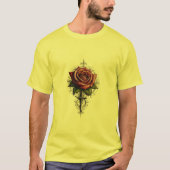 T-shirt Belle boussole Rose (Devant)