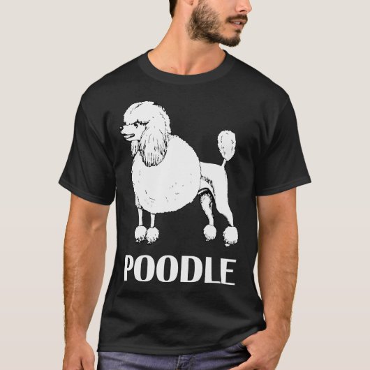 T-shirt Belle caniche (Devant)
