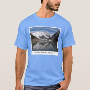 T-shirt Belle Cerro Torre, Patagonie, Vue sur la montagne