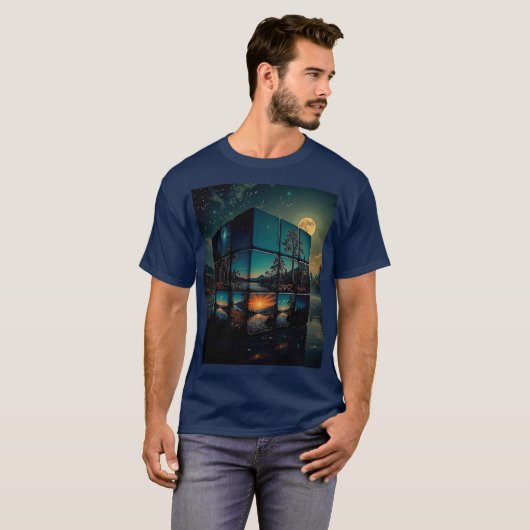 T-shirt Belle conception dans un design (Devant entier)