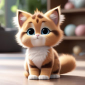 T-Shirt Belle conception de chat mignon pour imprimer 6500