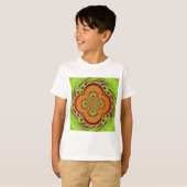 T-shirt Belle conception de Motif mandala africain extraor (Devant entier)