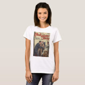 T-shirt Belle couverture d'histoire (Devant entier)