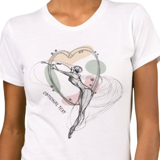 T-SHIRT BELLE DANSEUSE BOHO