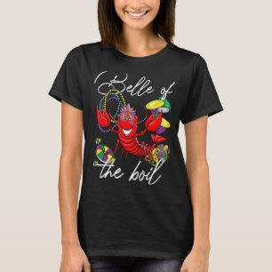 T-shirt Belle De L'Ébullition Mardi Gras Crawfish Parade P