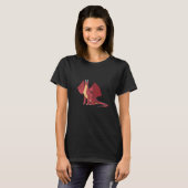 T-shirt Belle dragon créatures mythiques 1 (Devant entier)