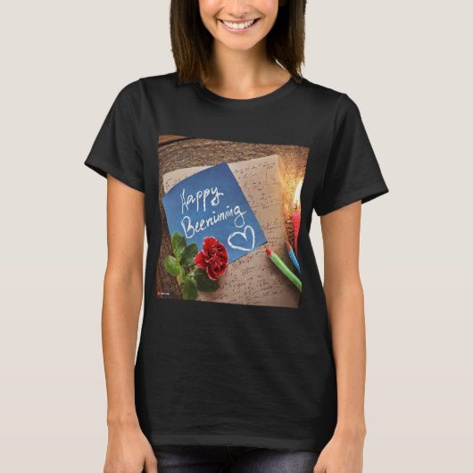 T-shirt Belle et élégante (Devant)