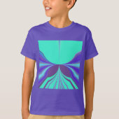 T-shirt Belle extraordinaire Motif Cyan  Motif Motif (Devant)