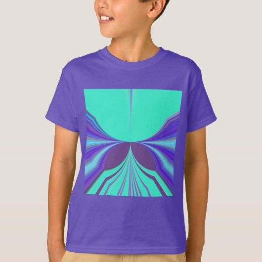 T-shirt Belle extraordinaire Motif Cyan  Motif Motif (Devant)