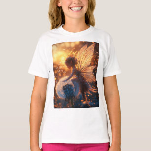T-shirt Belle fée solaire avec Dandelion