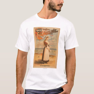 T-shirt Belle femme d'Evangeline du riz à l'océan