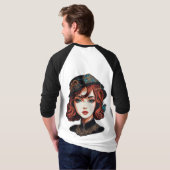 T-shirt Belle fille (Dos entier)