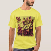 T-shirt Belle fille aux fleurs (Devant)