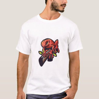 T-shirt Belle fille grenouille