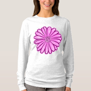 T-shirt Belle Fleur de marguerite, Illustration de demi-te