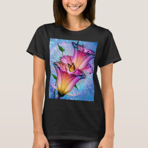 T-shirt Belle Fleur et Papillon