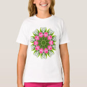T-shirt Belle Fleur Mandala Design-79358 (Devant)