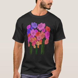 T-shirt Belle Fleur sauvage Fleur colorée fleuris Bota
