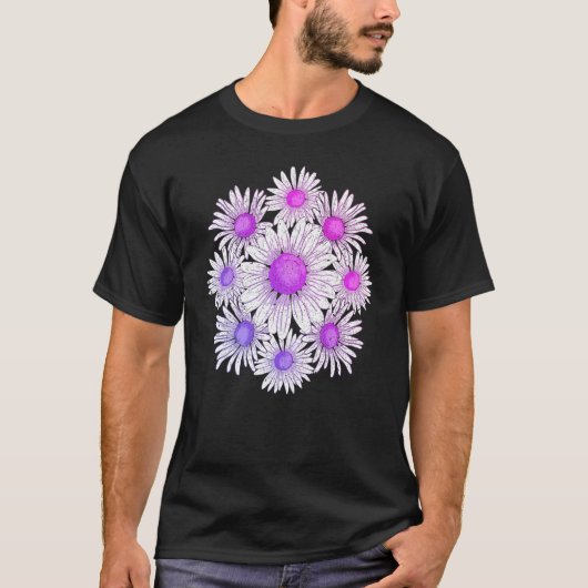 T-shirt Belle Fleurs Jardin Botanique Plante (Devant)