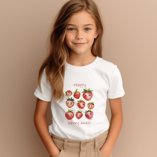 T-shirt Belle fraise