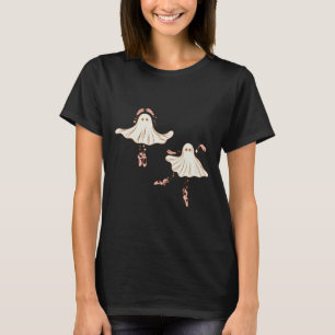 T-shirt Belle Halloween Ghost Dancing Ballerina
