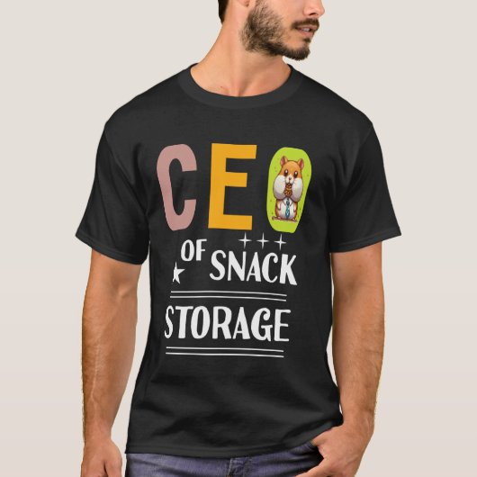 T-shirt Belle idée citation drôle graphisme hamster (Devant)