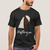 Belle Illustration D'Une Tête De Cheval Un Hafling