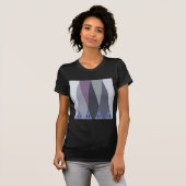T-shirt Belle impression Extraordinaire Chevron Design Art (Devant entier)