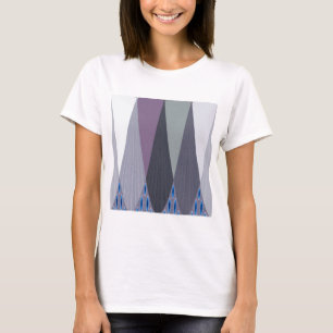 T-shirt Belle impression Extraordinaire Chevron Design Art