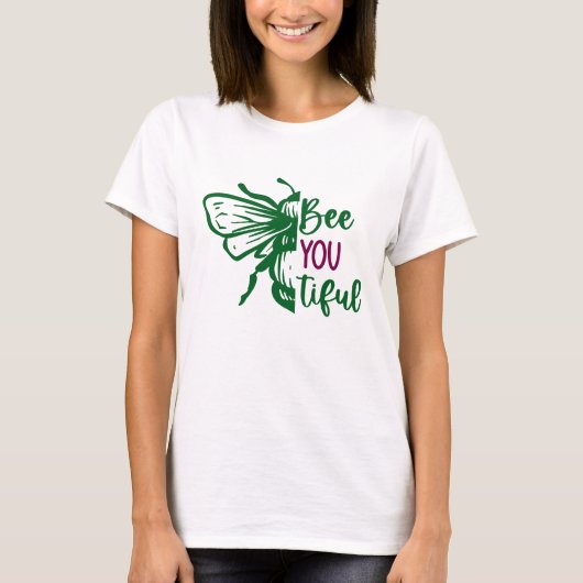 T-shirt Belle inspiration abeille (Devant)