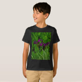 T-shirt Belle Iris Violet (Devant entier)