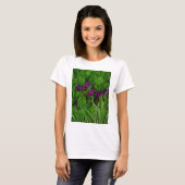 T-shirt Belle Iris Violet (Devant entier)