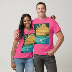 T-shirt Belle Isle Michigan
