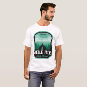 T-shirt Belle Isle State Park VA Camping (Devant entier)