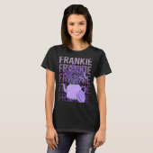 T-shirt Belle Lavande - Frankie Name (Devant entier)