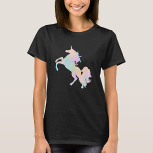 T-shirt Belle licorne colorée