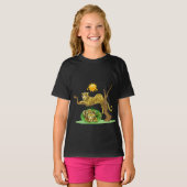 T-shirt Belle Lioness Lion Animal sous le soleil (Devant entier)